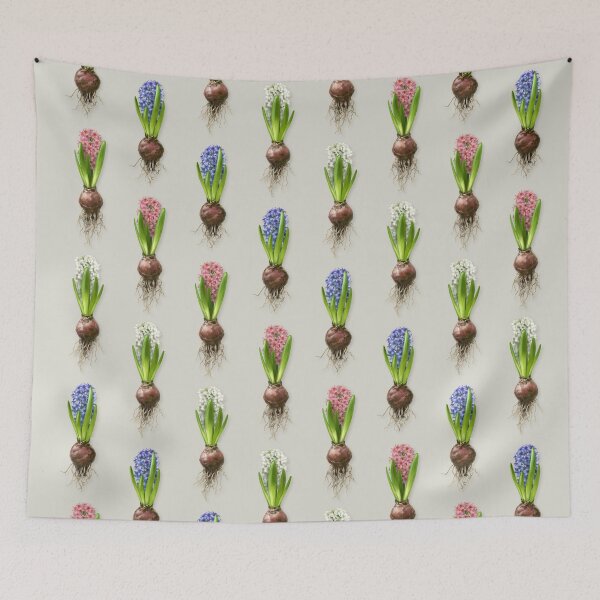 Item preview, Hyacinthus orientalis in three shades designed and sold by Iker Paz Studio.
