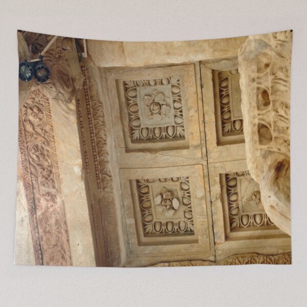 Item preview, Rosettes and Garlands, Celsus Library Ceiling designed and sold by taiche.