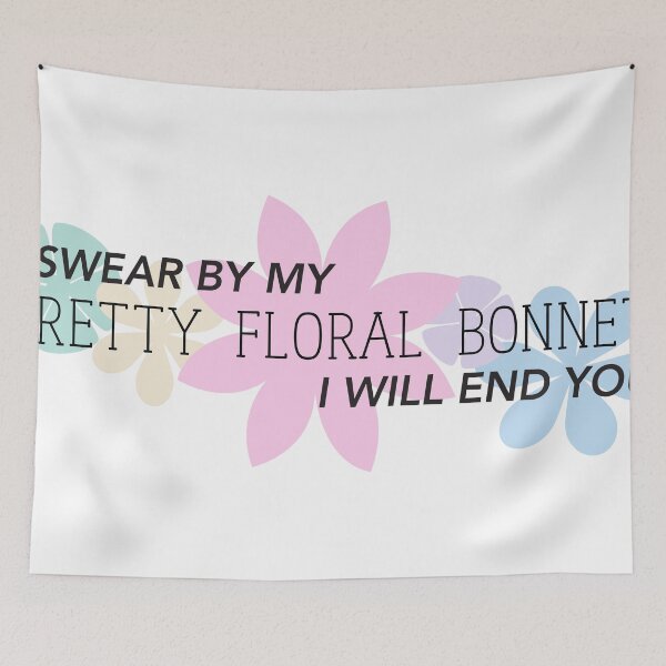 Item preview, Pretty Floral Bonnet designed and sold by debaroohoo.
