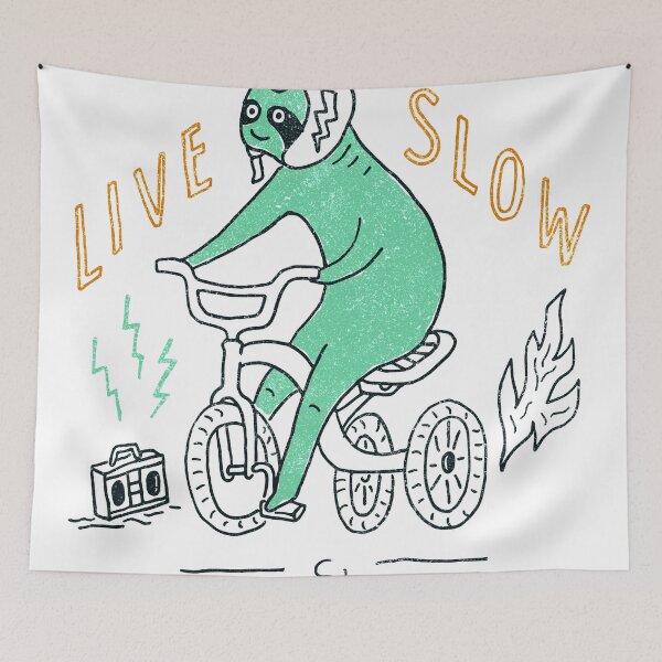 Item preview, Live Slow designed and sold by skitchism.