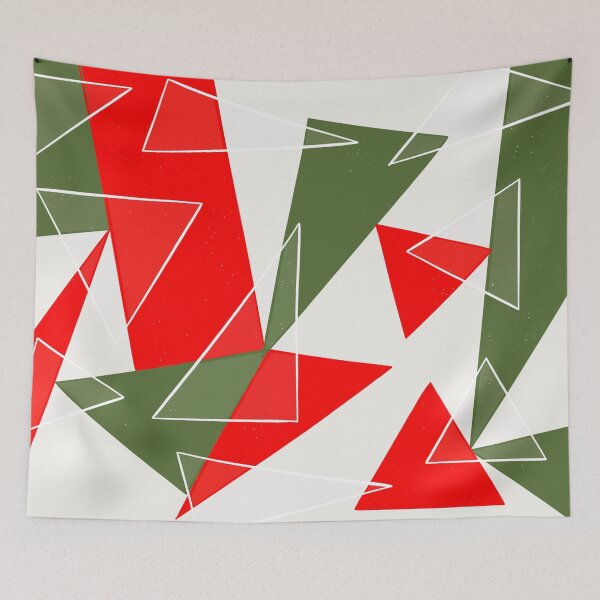Item preview, Christmas Triangles designed and sold by 311designs.