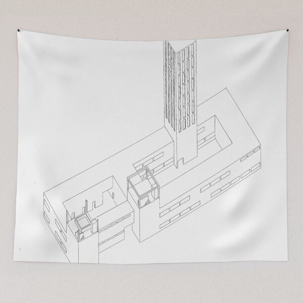 Item preview, axonometric vision designed and sold by architectureIT.