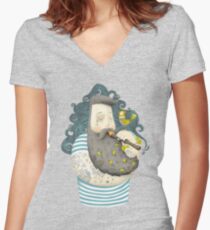 Bird Women's Fitted V-Neck T-Shirt