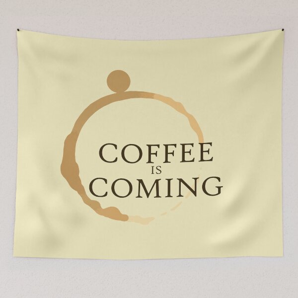 Item preview, Coffee is Coming designed and sold by crabro.