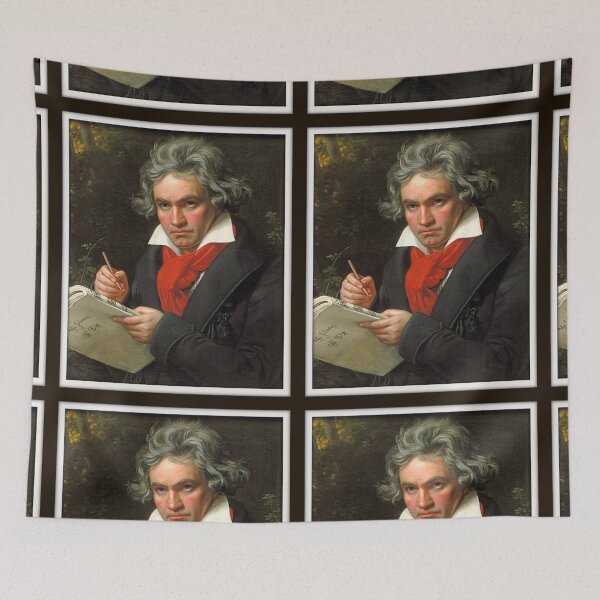 Item preview, Beethoven Picture With Border designed and sold by videogamegenius.