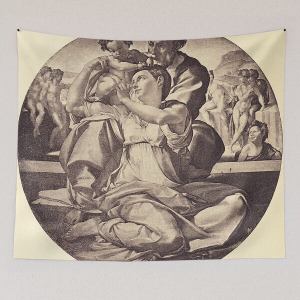 Item preview, Holy family MICHELANGELO BUONAROTTI designed and sold by Krzyzanowski Art.