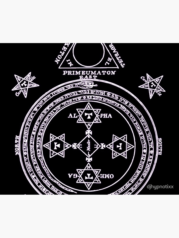 Magical Circle of King Solomon INVERTED by djhypnotixx