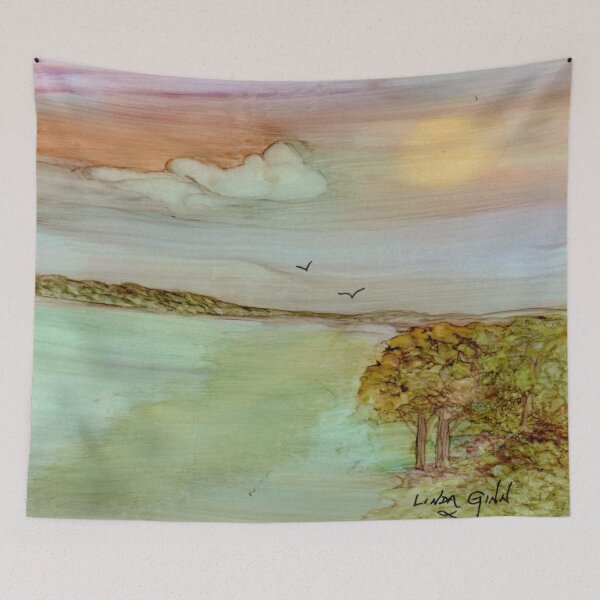 Item preview, Hazy Day on the River designed and sold by Linda Ginn.
