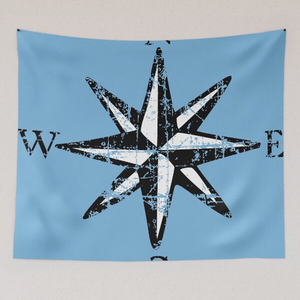 Item preview, Compass Rose NESW Vintage two colors designed and sold by theshirtshops.