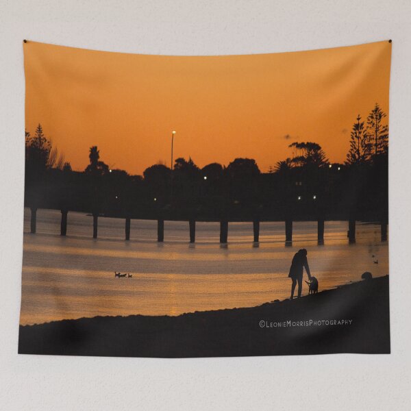 Item preview, Sunset at Brighton Beach designed and sold by Leonie Morris.