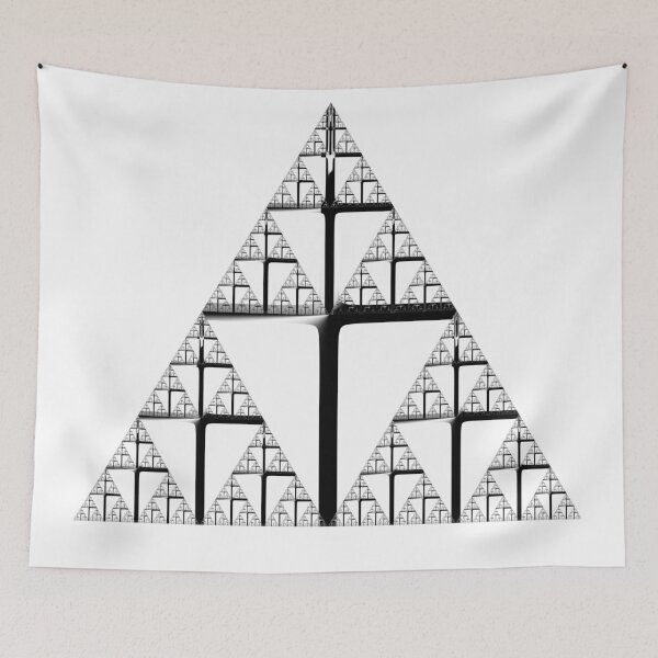 Item preview, Sierpinski Triangle 20150124-001 designed and sold by Rupert Russell.