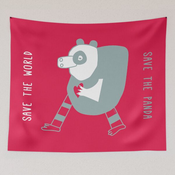 Item preview, save the panda save the world! designed and sold by zoolue.