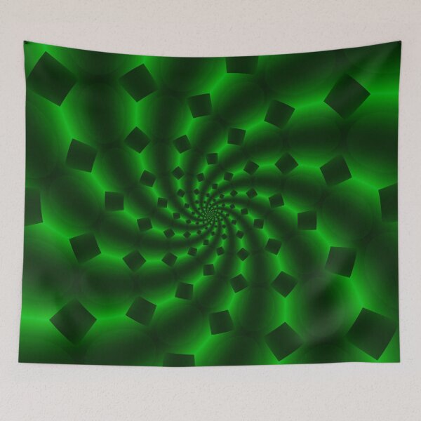 Item preview, Tess Fractal in Magical Emerald Green designed and sold by charmarose.