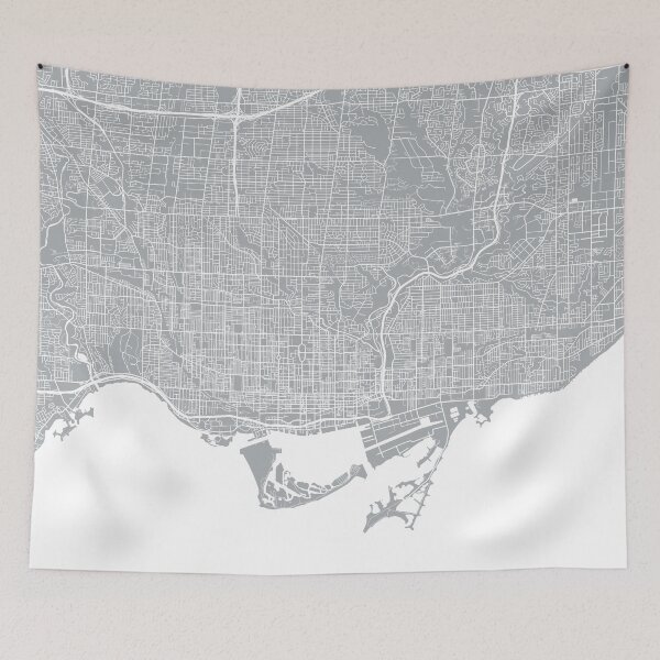 Item preview, Toronto (Grey) designed and sold by CartoCreative.