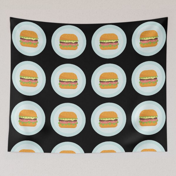 Item preview, Burger Cartoon Logo designed and sold by videogamegenius.