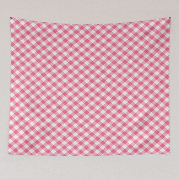 Item preview, Pink Roses in Anzures 3 Gingham 1 designed and sold by TravelPhotoArt.