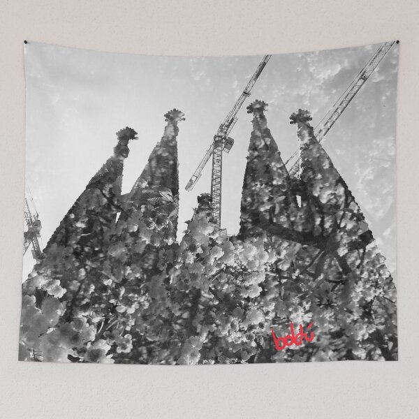 Item preview, Sagrada Familia Flowers designed and sold by Xavierboldu.