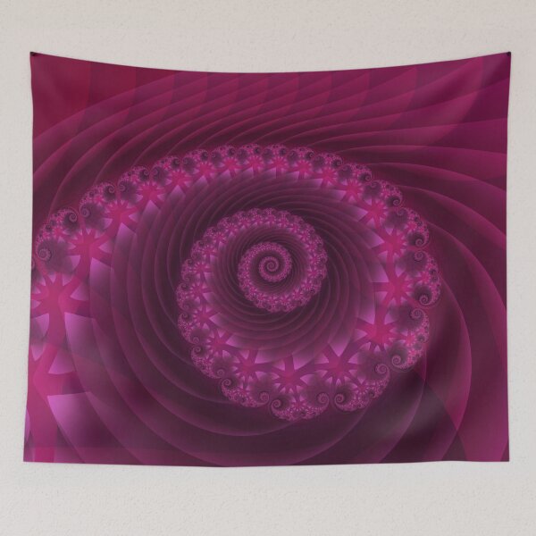 Item preview, Deep Pink Fractal designed and sold by Kitty Bitty.