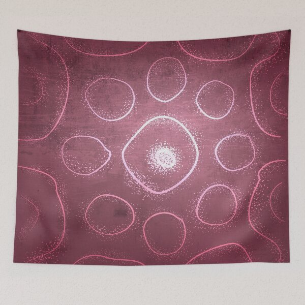 Item preview, Chladni Pattern - Light Pink by Spencer Gee designed and sold by UCO School of Design.