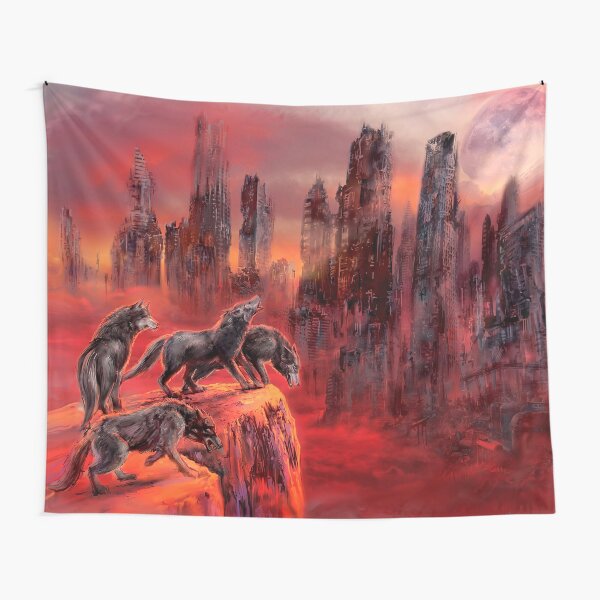 Wolves of Future Passed Tapestry