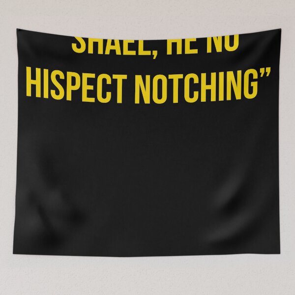 Item preview, "Shael he no hispect notching" - Anderson Silva vs Chael Sonnen UFC T-Shirt designed and sold by TomDesigns.