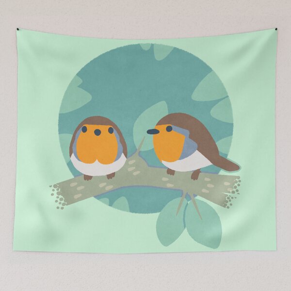 Item preview, European Robins designed and sold by knitetgantt.