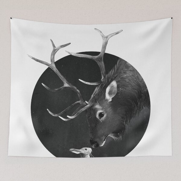 Item preview, Elk and Rabbit designed and sold by lauragraves.