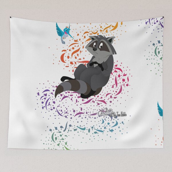 Item preview, Adorable Little Raccoon  designed and sold by Teo-Hoble.