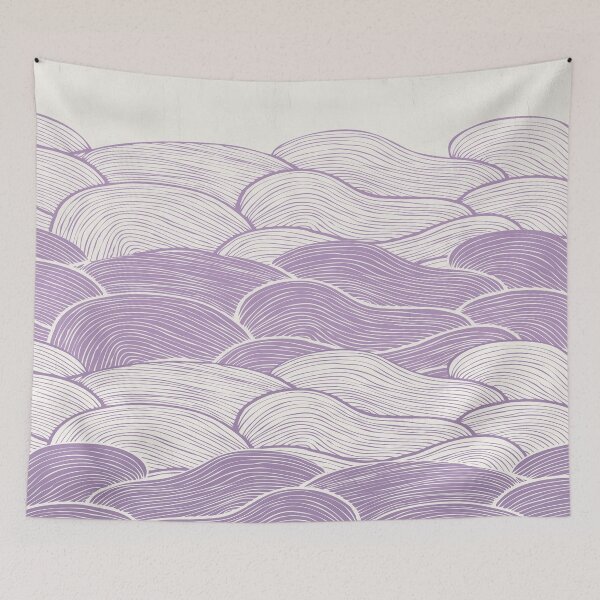 Aperçu de l'œuvre The Lavender Seas créée et vendue par Pom Graphic Design.
