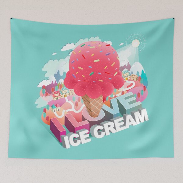 Item preview, Yummy ice cream  designed and sold by totallypic.