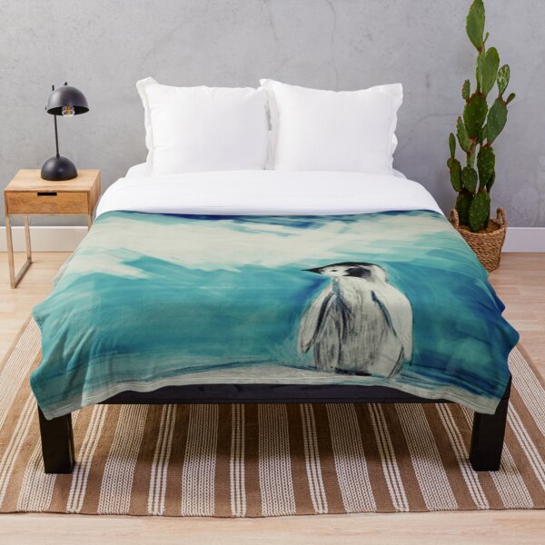 Baby Penguin Throw Blanket