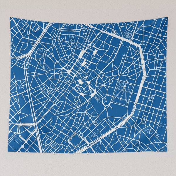 Item preview, Brussels, Belgium Map designed and sold by CartoCreative.