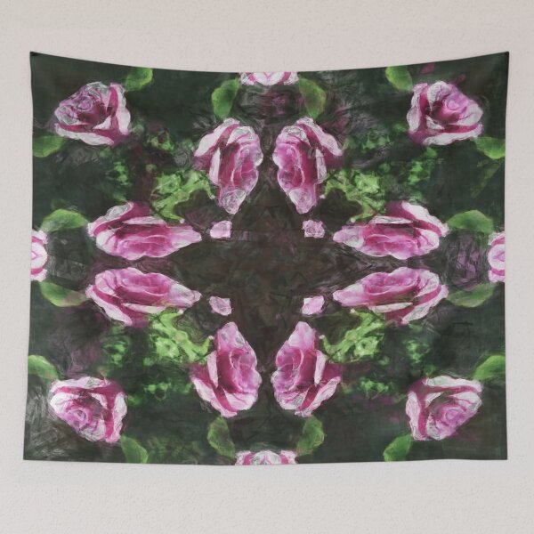 Item preview, Rosas Moradas 2 Kaleidoscope 12 designed and sold by TravelPhotoArt.