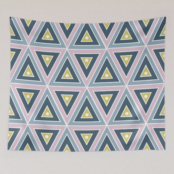 Item preview, Triangle Geometric Pattern designed and sold by LizWallflower.