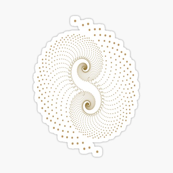 Item preview, Art Deco Vintage Retro A Sleeper`s Dream of Things To Come Spiral Geometric Abstract designed and sold by 108dragons.