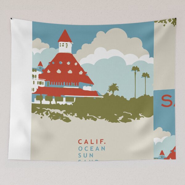 Item preview, San Diego - California. designed and sold by America Roadside..