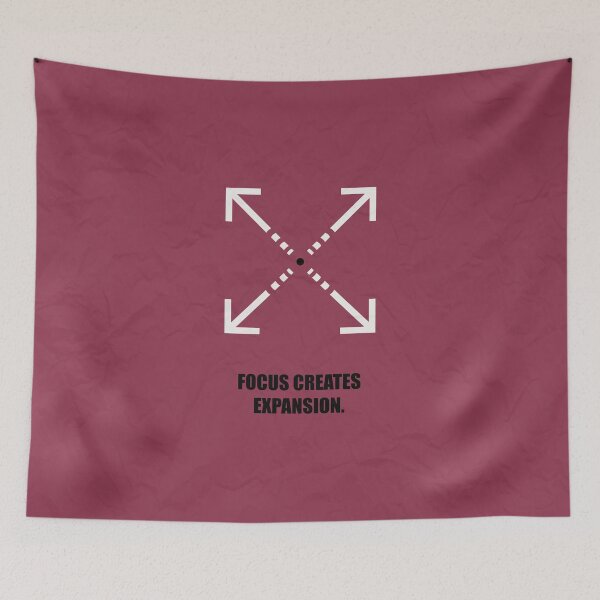 Item preview, Focus Creates Expansion - Inspirational Quotes designed and sold by Labno4.