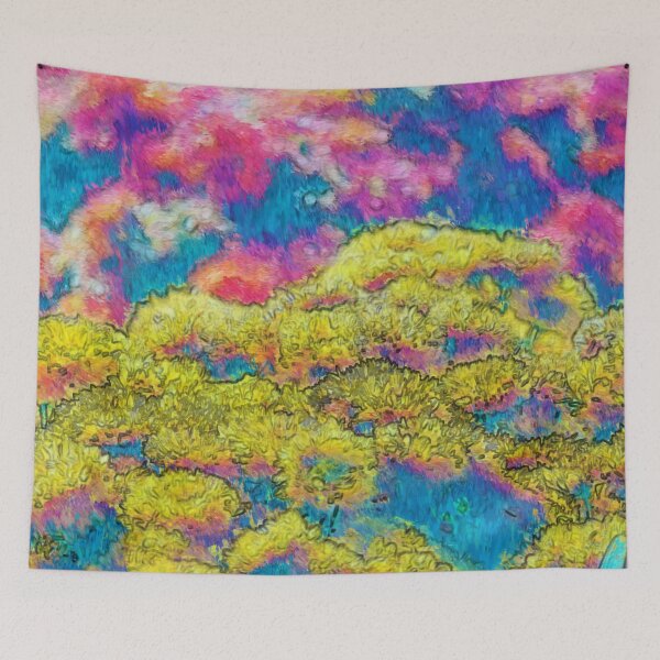 Item preview, Marigolds in Impressionist Oils designed and sold by NaturesSol.