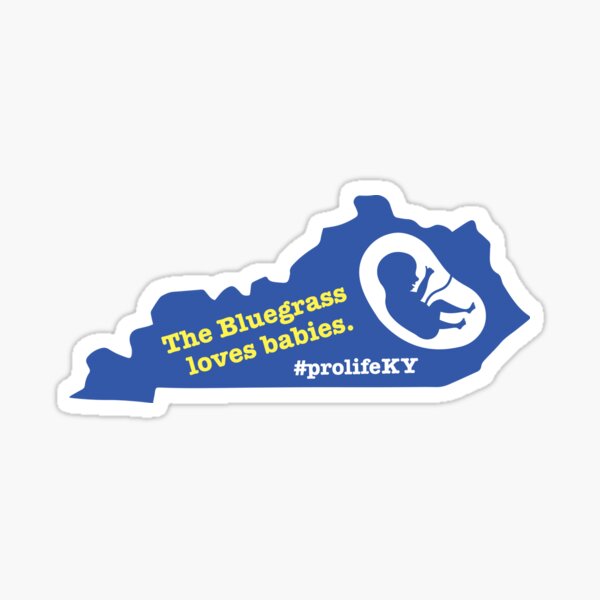 The Bluegrass Loves Babies Sticker