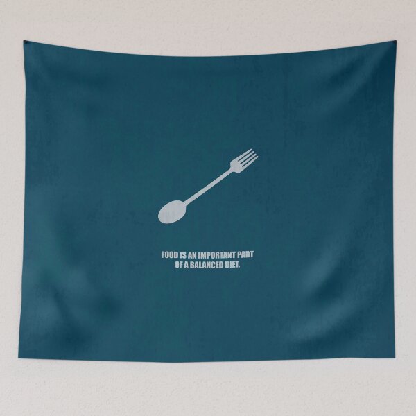 Item preview, Food Is An Important Part Of A Balanced Diet - Corporate Start-Up Quotes designed and sold by Labno4.