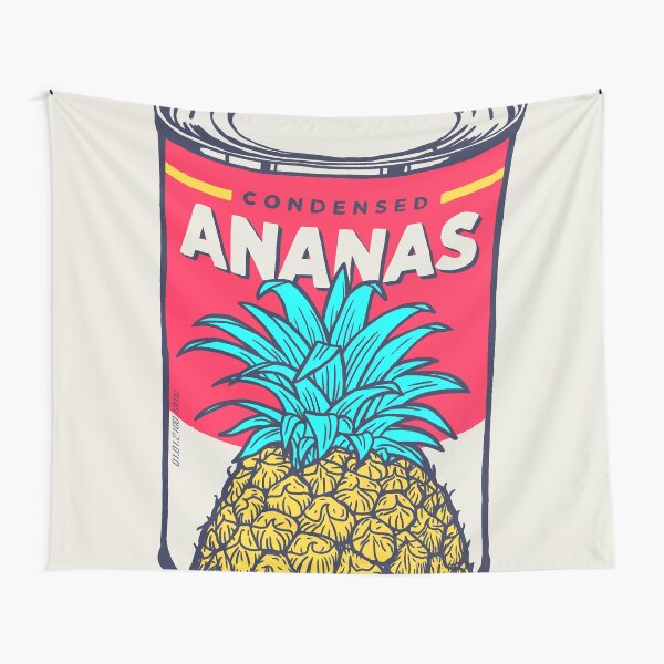 Condensed ananas Tapestry