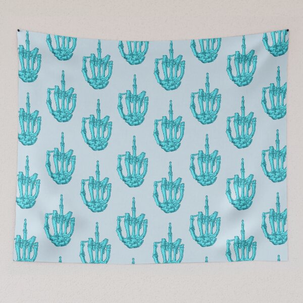 Item preview, Aqua Skeleton Finger designed and sold by BonesToAshes.