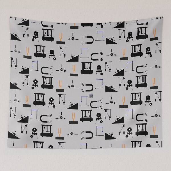 Item preview, "Physics Symbols 1"© designed and sold by Lisa Clark - Thinker Collection STEM Art and MORE.