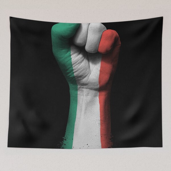 Item preview, Flag of Italy on a Raised Clenched Fist  designed and sold by JeffBartels.