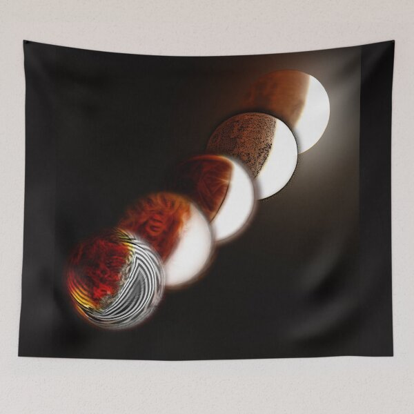 Item preview, Lunar eclipse evolution designed and sold by Jayson Gaskell Photography.