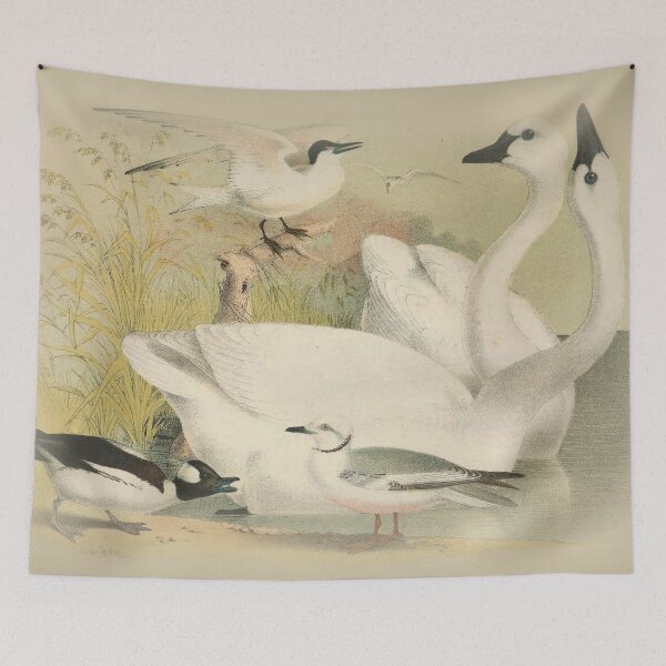 Item preview, swans designed and sold by Krzyzanowski Art.