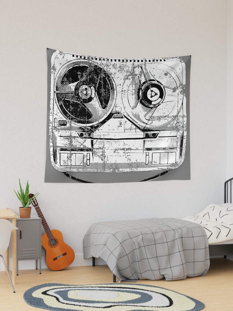 60's Style Reel to Reel Tape Deck Sticker for Sale by theshirtshops