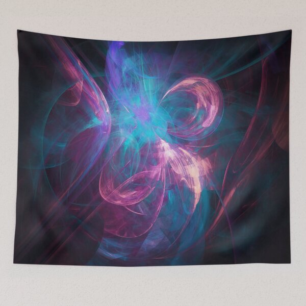 Item preview, Alien Code 3 Teal Magenta designed and sold by TravelPhotoArt.