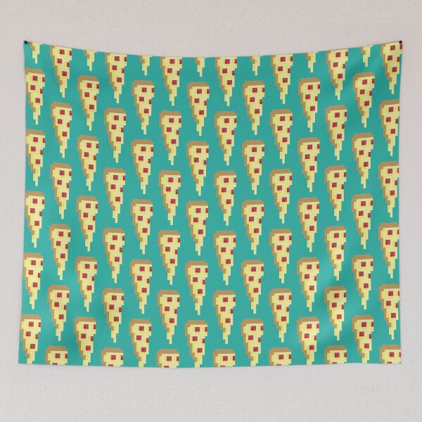 Item preview, PIZZA PIXEL PATTERN designed and sold by Brandon Wilhelm.