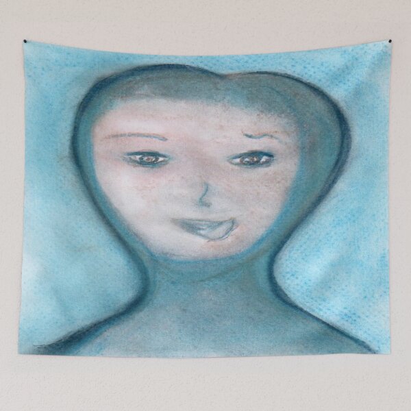Item preview, Portrait of The Visitor, Welcome To Stay designed and sold by URSparklingShop.